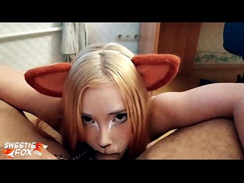 ❤️ Nilunok ni Kitsune ang titi at cum sa kanyang bibig dekalidad na sex sa amin ❌